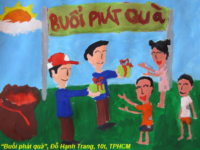 Buổi phát quà